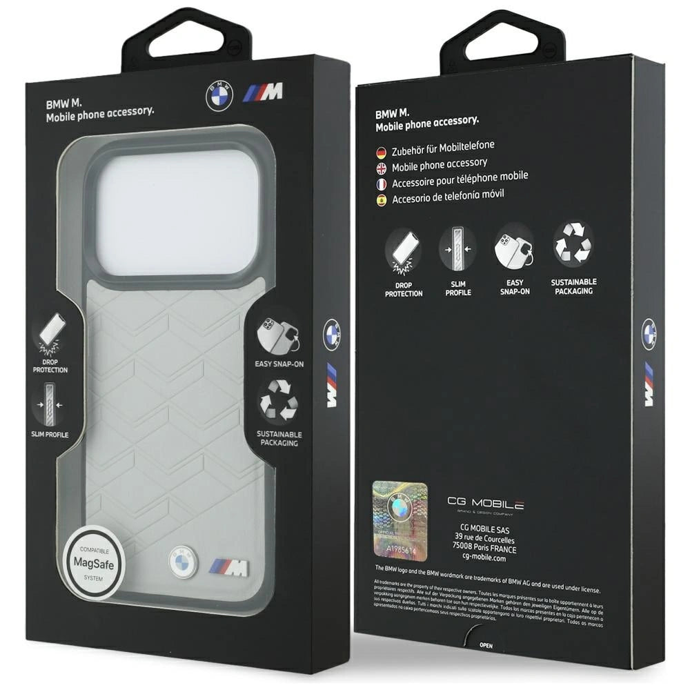 Etui BMW M Shape Logo MagSafe na iPhone 17 Pro Max - szare – zdjęcie 8