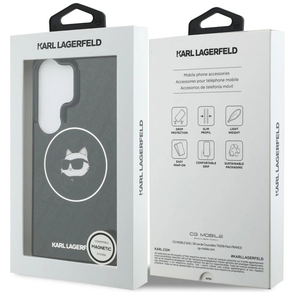 Etui Karl Lagerfeld IML Repeated na Samsung Galaxy S26 Ultra - czarne – zdjęcie 8