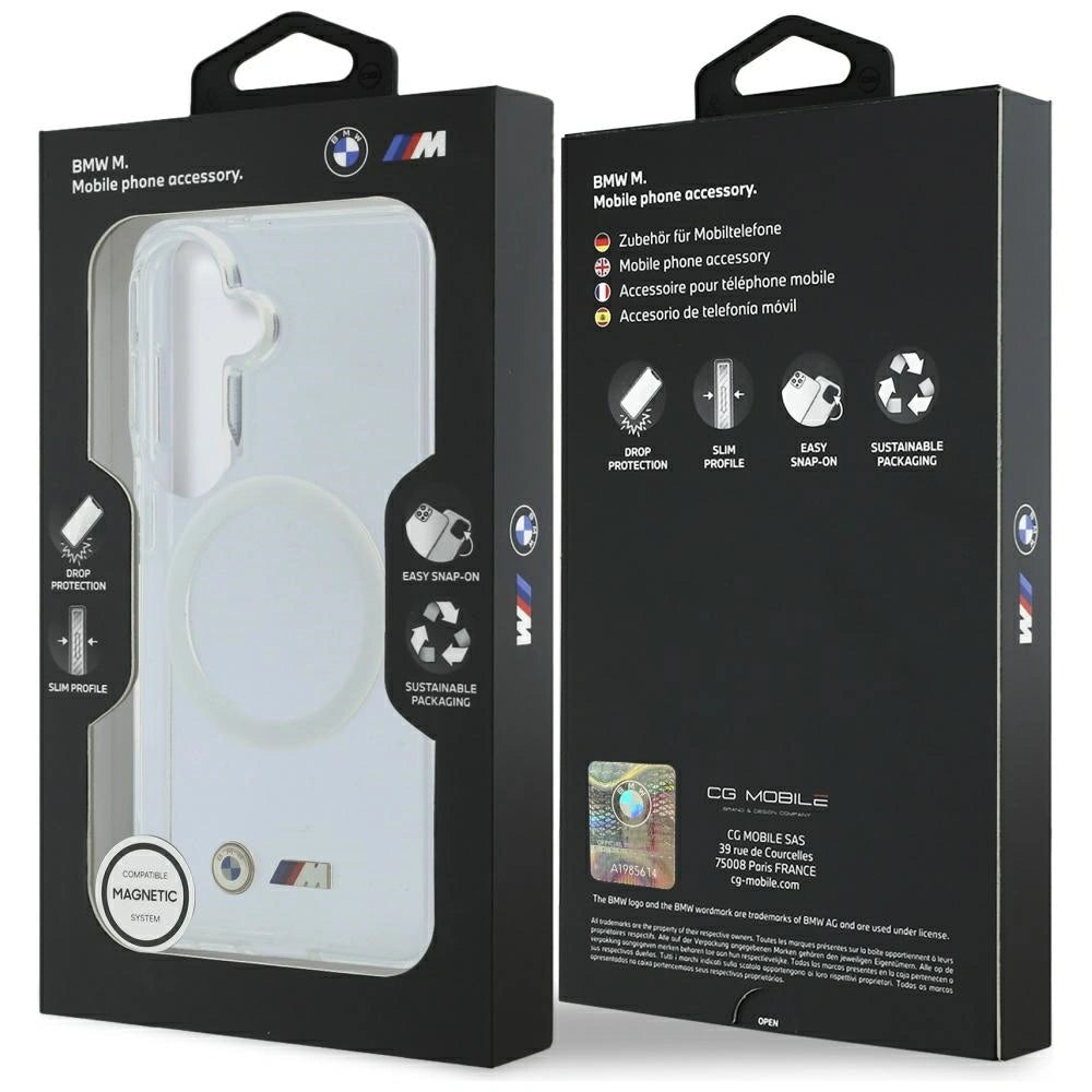 Etui BMW IML Shockproof Metal Logo na Samsung Galaxy S26 - przezroczyste – zdjęcie 8
