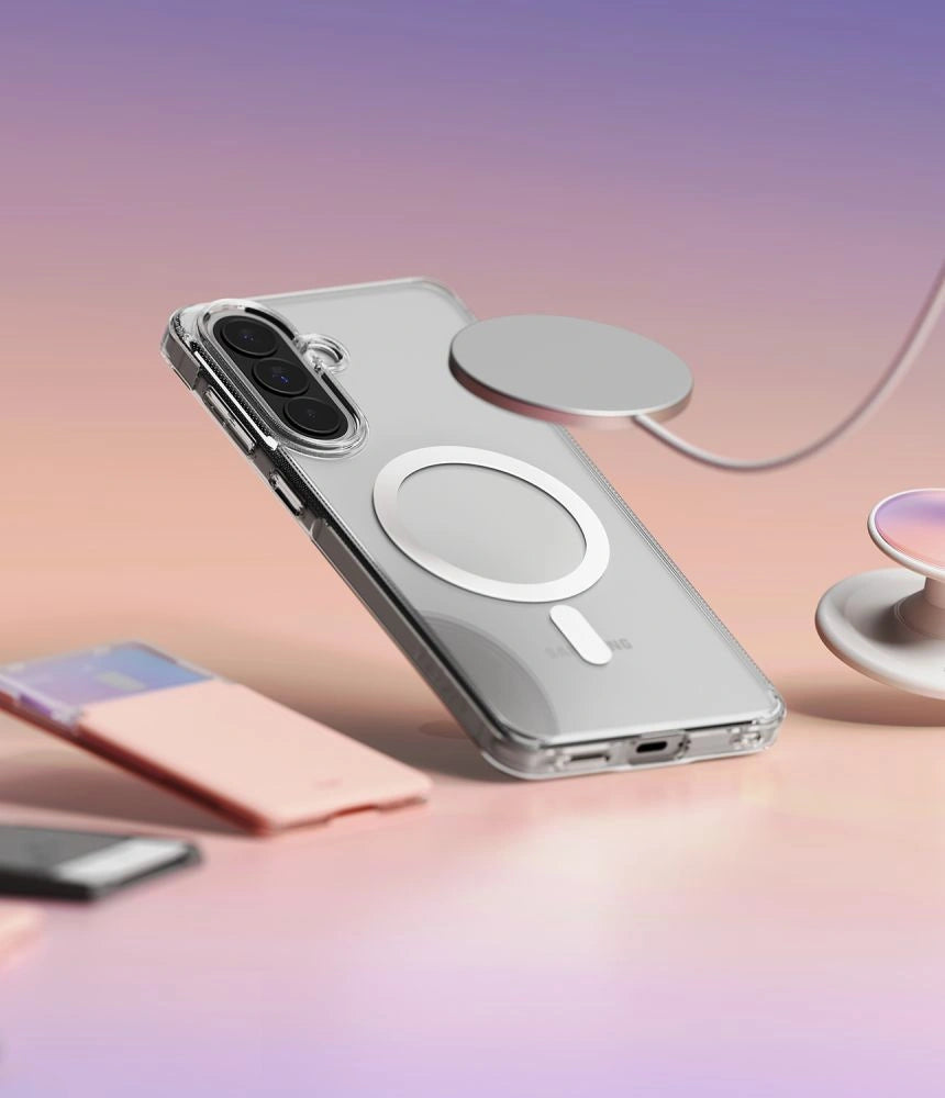Etui Ringke Fusion Magnetic na Samsung Galaxy A57 5G - przezroczyste – zdjęcie 8