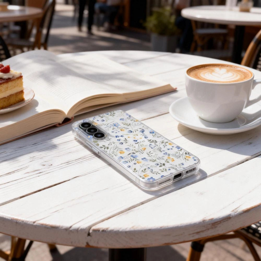 Etui Tech-Protect FlexAir na Samsung Galaxy A27 - przezroczysto-kwiatowy – zdjęcie 8