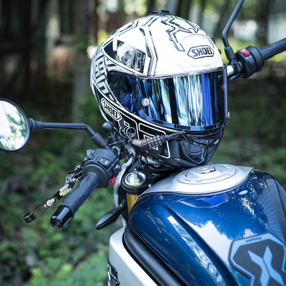 Zapięcie rowerowe Rockbros T530 blokada kasku - czarne – zdjęcie 6