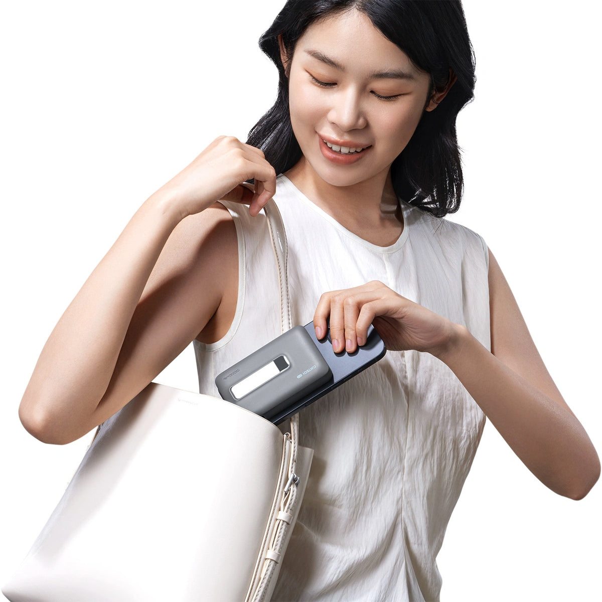 Powerbank Cuktech WPB100 10000 mAh Qi2 magnetyczny 30 W z - czarny – zdjęcie 16