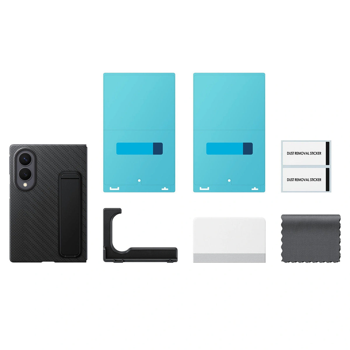 Etui Samsung Carbon Standing Case EF-XF971SBE na Samsung Galaxy Z - czarne – zdjęcie 6
