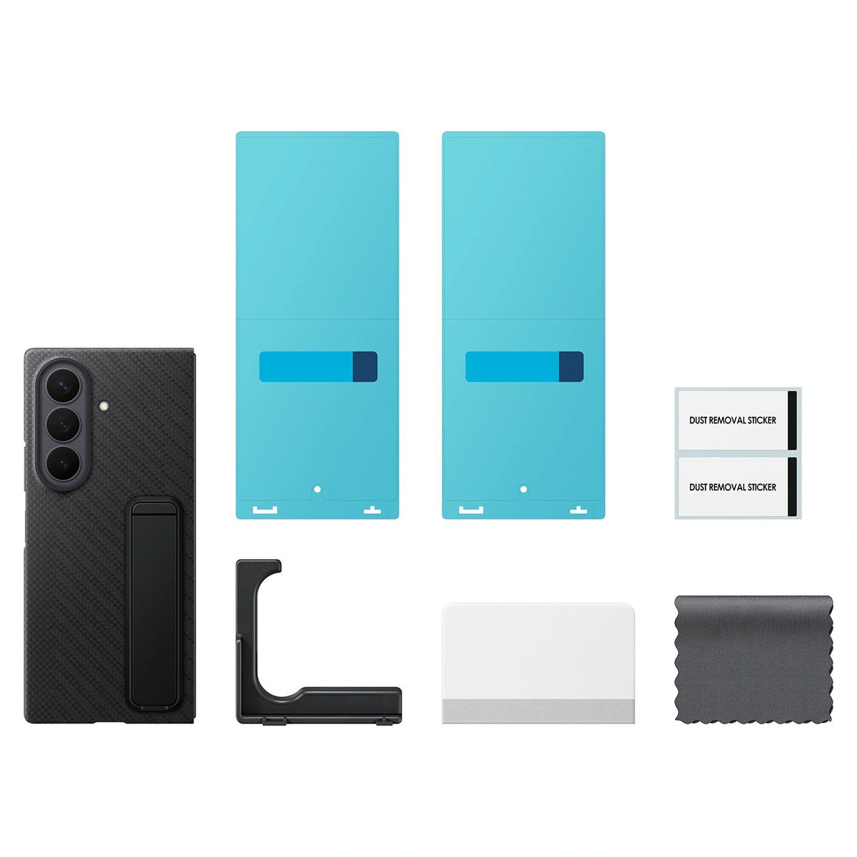 Etui Samsung Carbon Standing Case EF-XF971SBE na Samsung Galaxy Z - czarne – zdjęcie 6