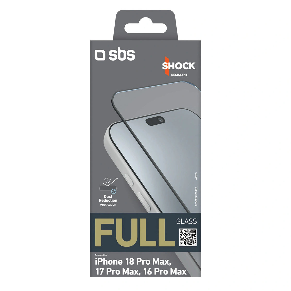 Szkło hartowane SBS Full na iPhone 18 Pro Max / 17 Pro Max / 16 Pro Max – zdjęcie 2