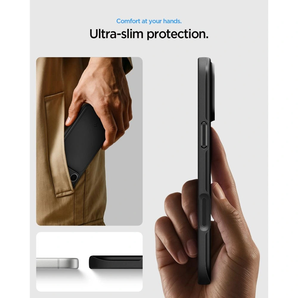 Etui Spigen Thin Fit MagSafe na iPhone 18 Pro Max / 17 Pro Max - zielone – zdjęcie 12