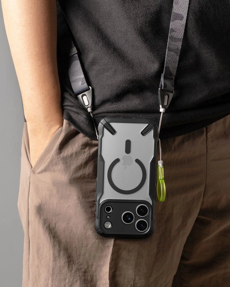 Etui Ringke Fusion X Magnetic MagSafe na iPhone 18 Pro / 17 Pro - czarne – zdjęcie 11