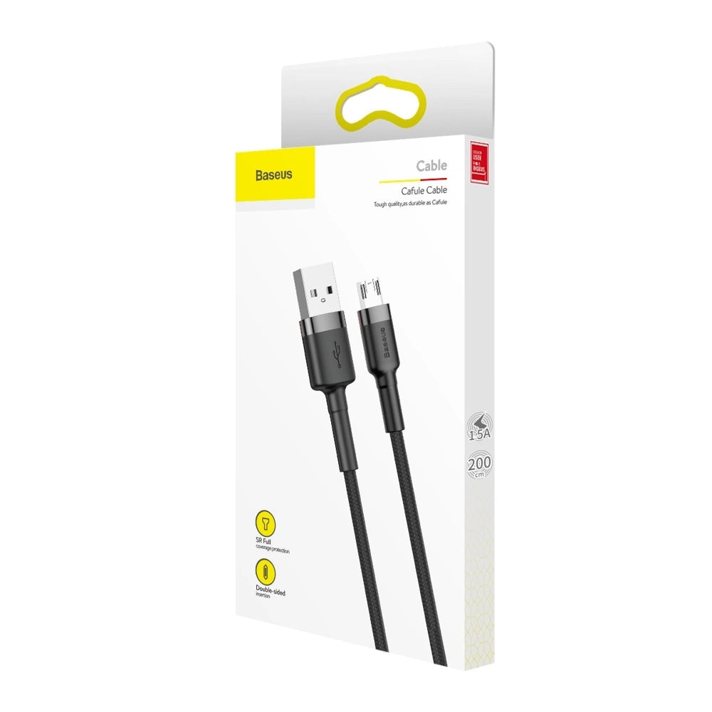 Kabel Baseus Cafule Cable CAMKLF-CG1 USB-A / micro USB 1.5A 2 m