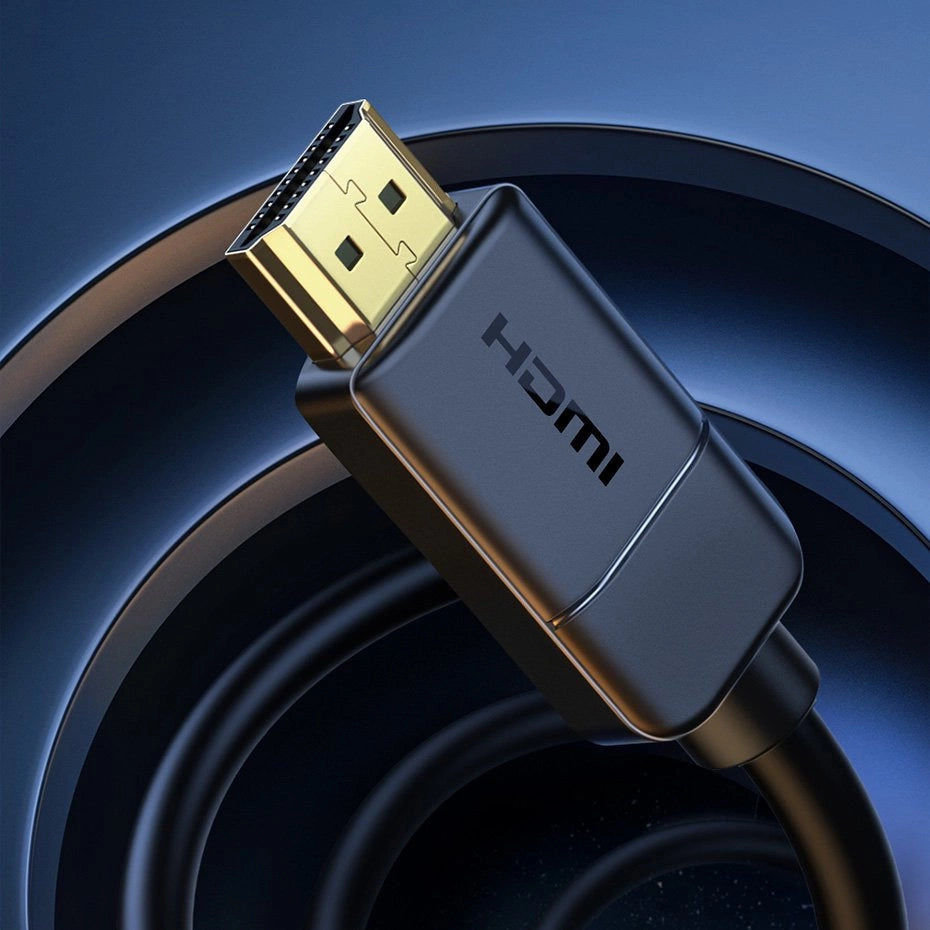 Baseus kabel przewód HDMI 2.0 4K 60 Hz 3D HDR 18 Gbps 2 m czarny