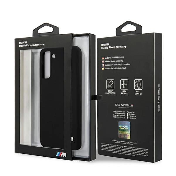 Etui BMW Silicone M Collection na Samsung Galaxy S21+ - czarne – zdjęcie 8