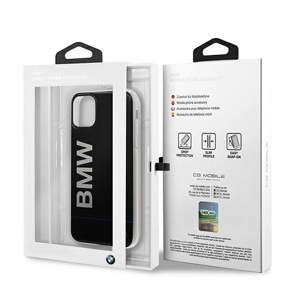 Etui BMW Signature Printed Logo na iPhone 11 Pro Max - czarne – zdjęcie 8