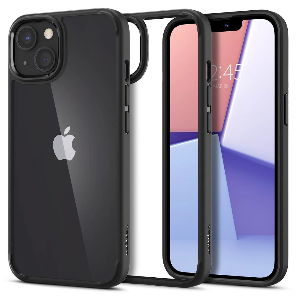 Etui Spigen Ultra Hybrid na iPhone 13 - czarny mat – zdjęcie 8
