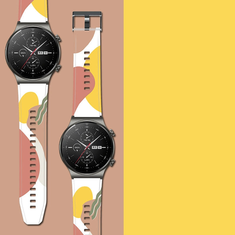Strap Moro opaska do Huawei Watch GT2 Pro silikonowy do zegarka wzór 8 – zdjęcie 3