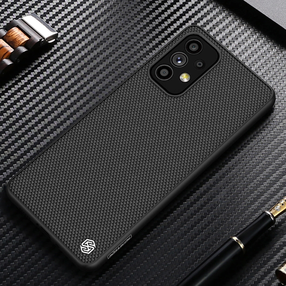 Nillkin Textured Case wytrzymałe na tyle Samsung Galaxy A73 czarny – zdjęcie 13