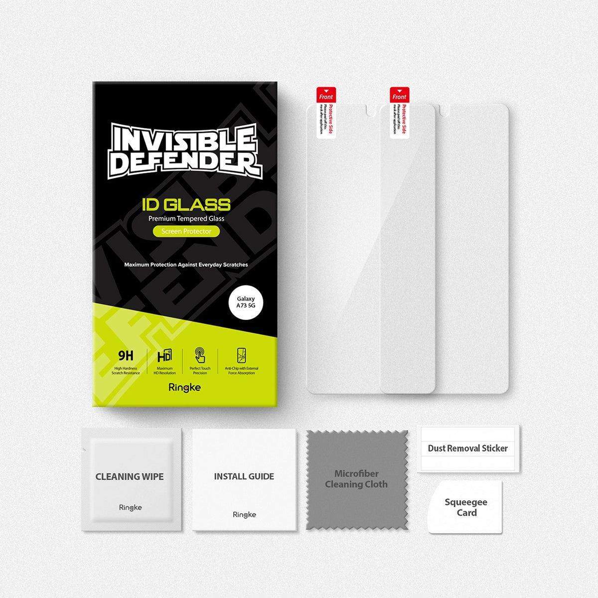 Ringke Invisible Defender ID Glass szkło hartowane 2,5D 0,33 mm Samsung – zdjęcie 13