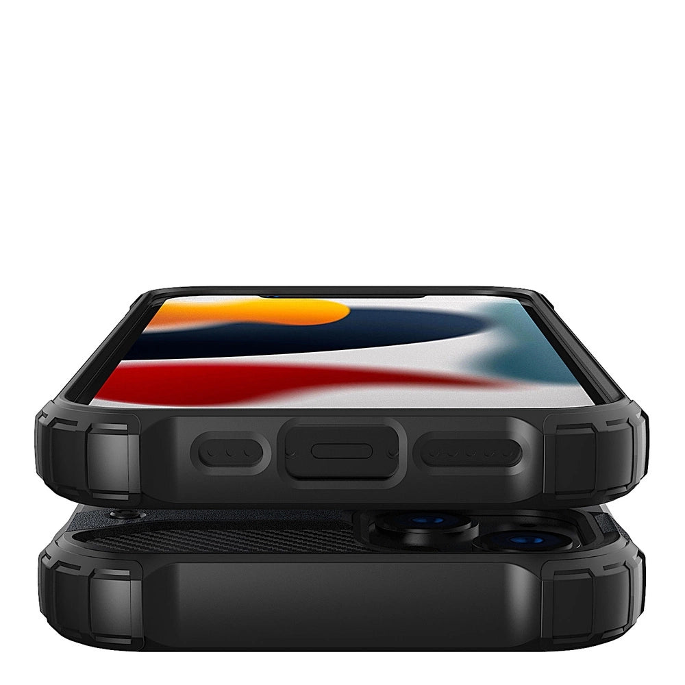 Hybrid Armor etui iPhone 14 Plus pancerny hybrydowy pokrowiec niebieskie – zdjęcie 8