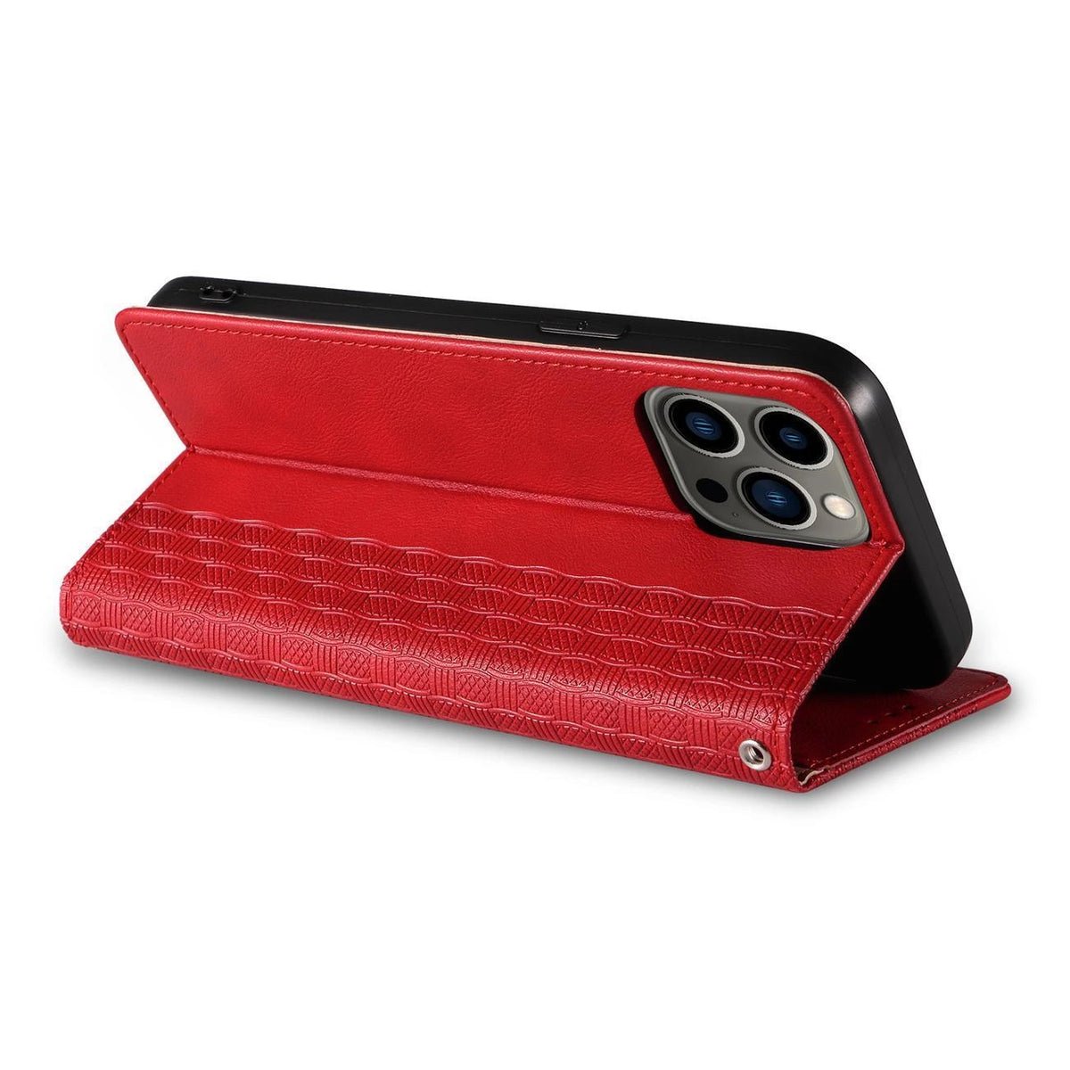 Magnet Strap Case etui iPhone 14 Plus pokrowiec z klapką portfel mini