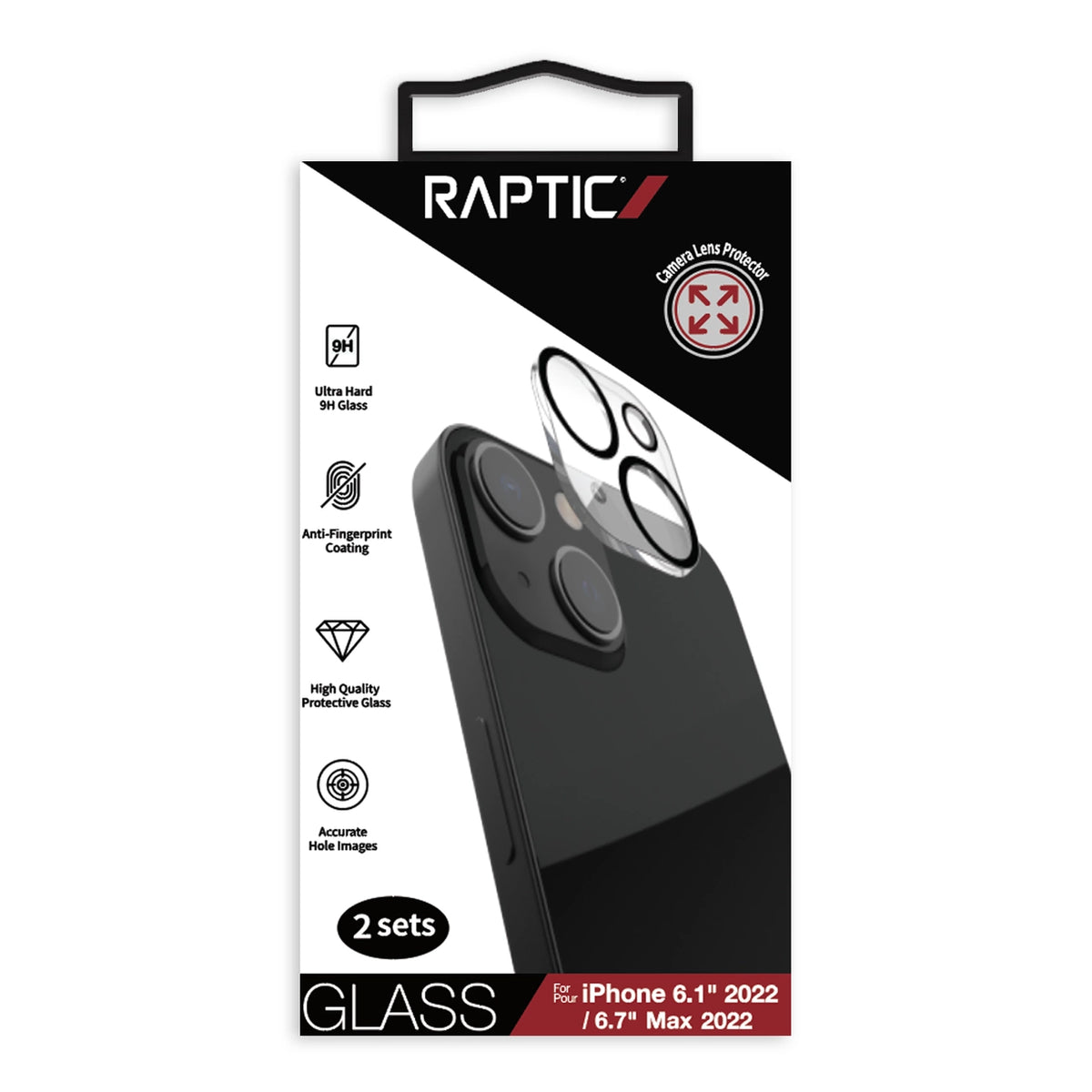 Raptic X-Doria Camera Protector Glass 2x szkło na aparat kamerę obiektyw – zdjęcie 2