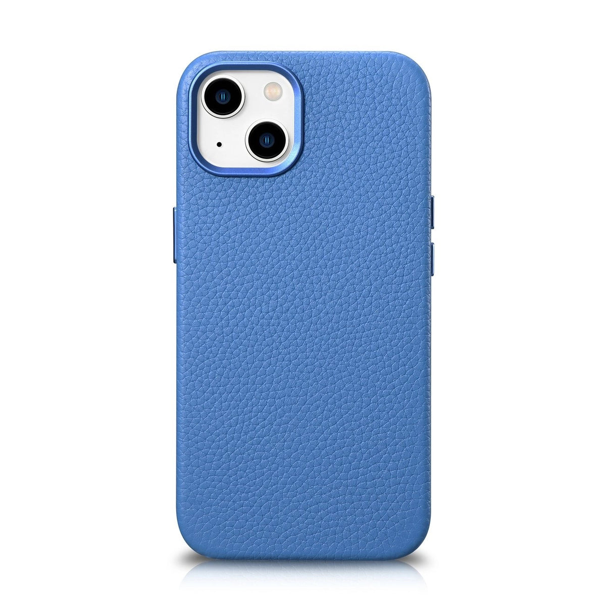iCarer Litchi Leather Case skórzane etui iPhone 14 Plus magnetyczne z