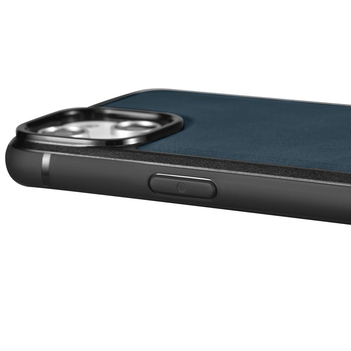 iCarer Leather Oil Wax etui do iPhone 14 Plus niebieski (WMI14220719-BU) – zdjęcie 8