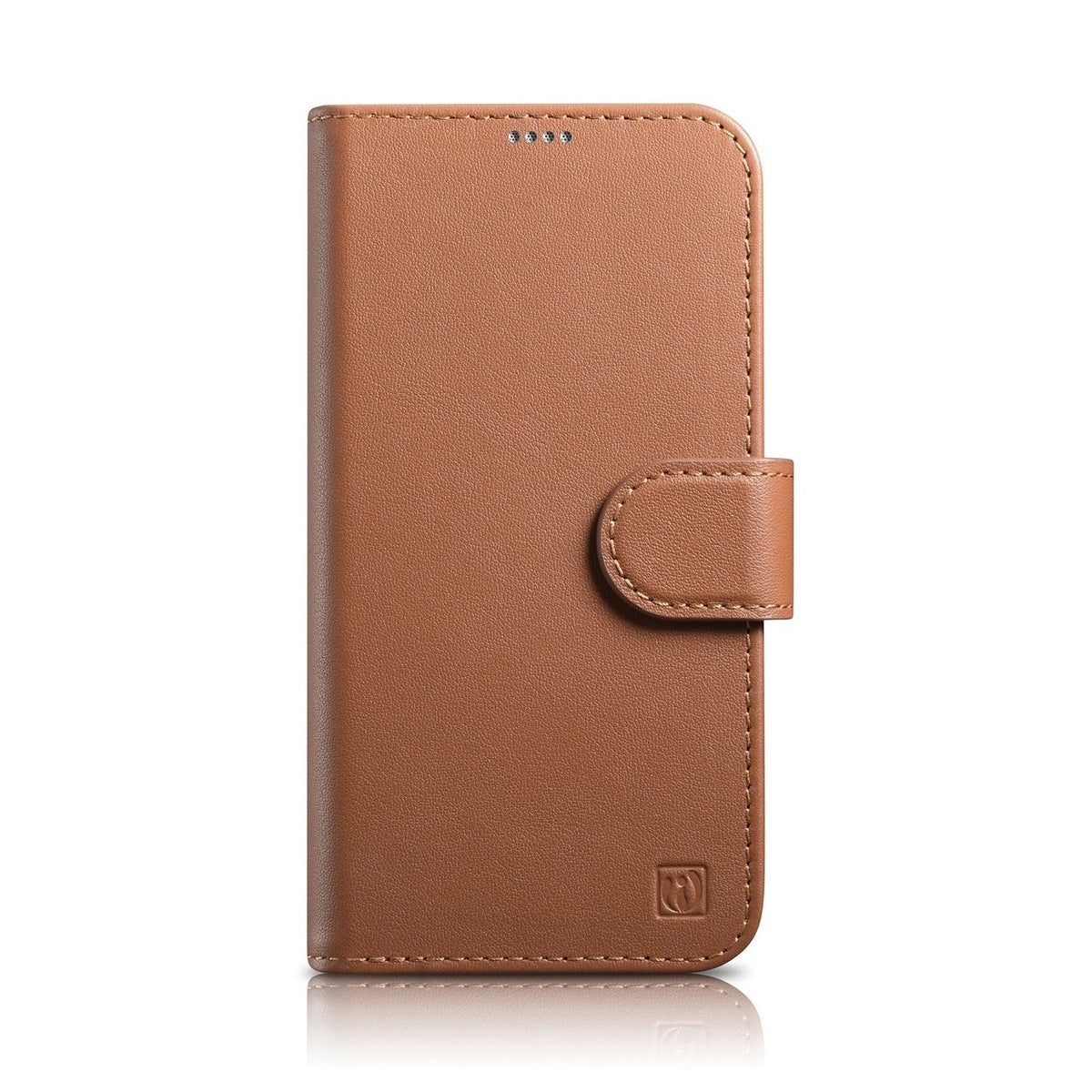 iCarer Wallet Case 2in1 etui iPhone 14 Pro skórzany pokrowiec z klapką