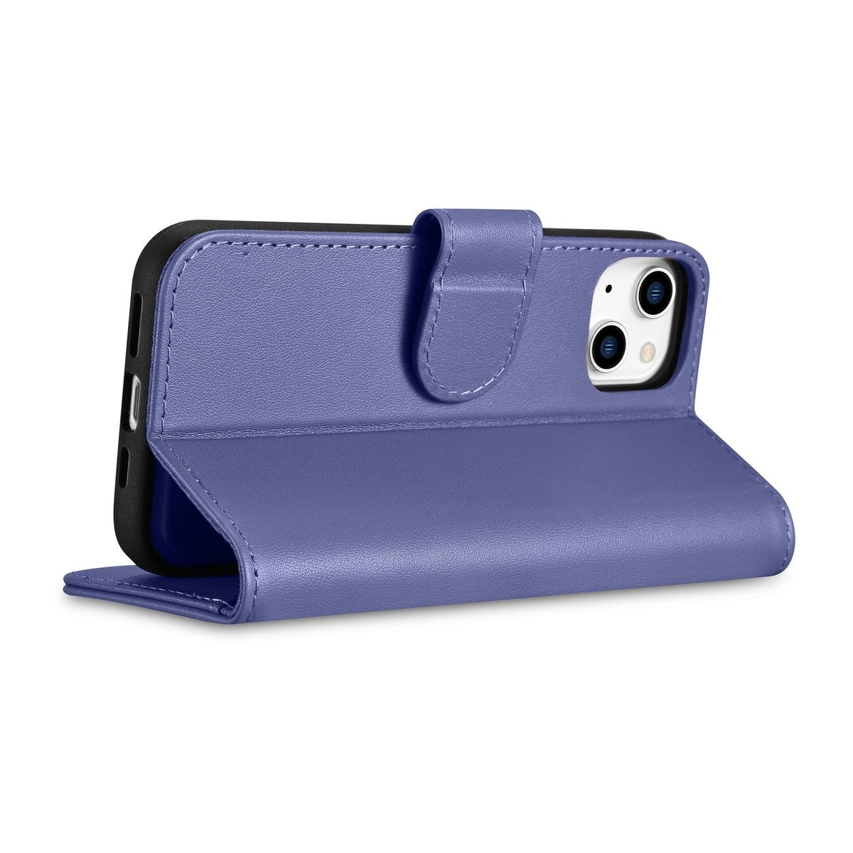 iCarer Wallet Case 2in1 etui iPhone 14 Plus skórzany pokrowiec z klapką – zdjęcie 7