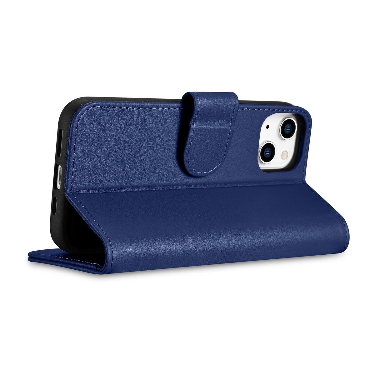iCarer Wallet Case 2in1 etui iPhone 14 Plus skórzany pokrowiec z klapką – zdjęcie 8