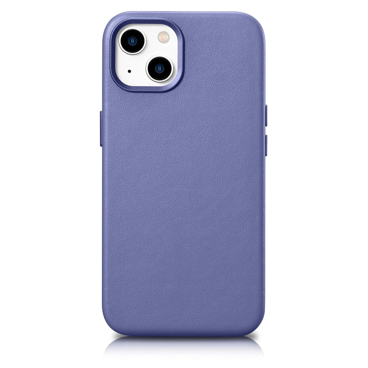 iCarer Case Leather pokrowiec etui z naturalnej skóry do iPhone 14 Plus