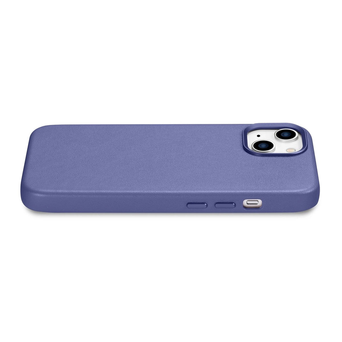 iCarer Case Leather pokrowiec etui z naturalnej skóry do iPhone 14 Plus – zdjęcie 10