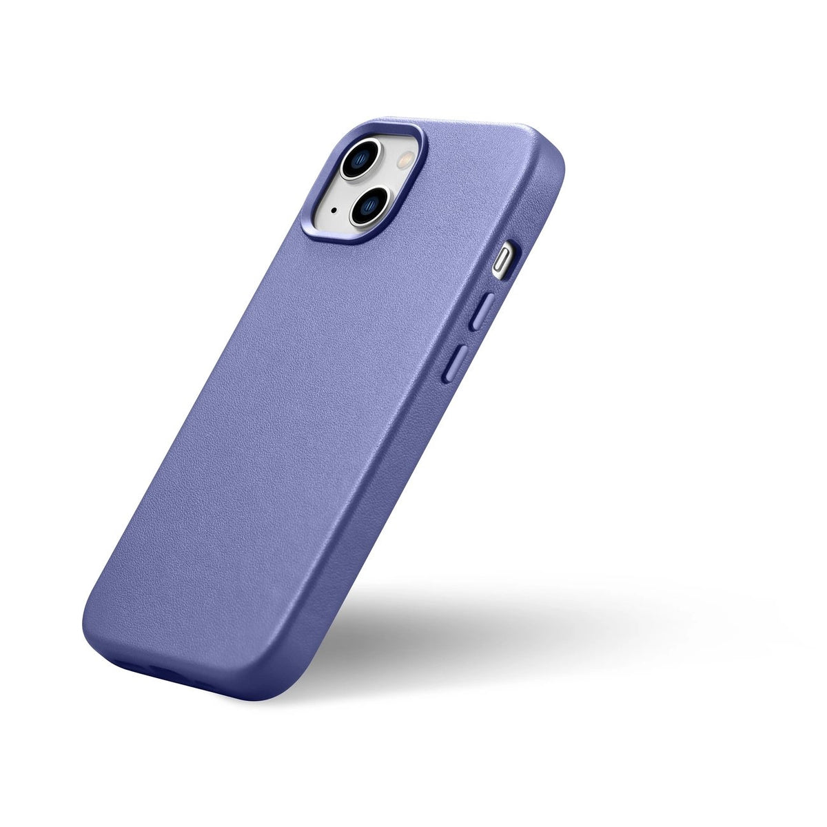 iCarer Case Leather pokrowiec etui z naturalnej skóry do iPhone 14 Plus – zdjęcie 8
