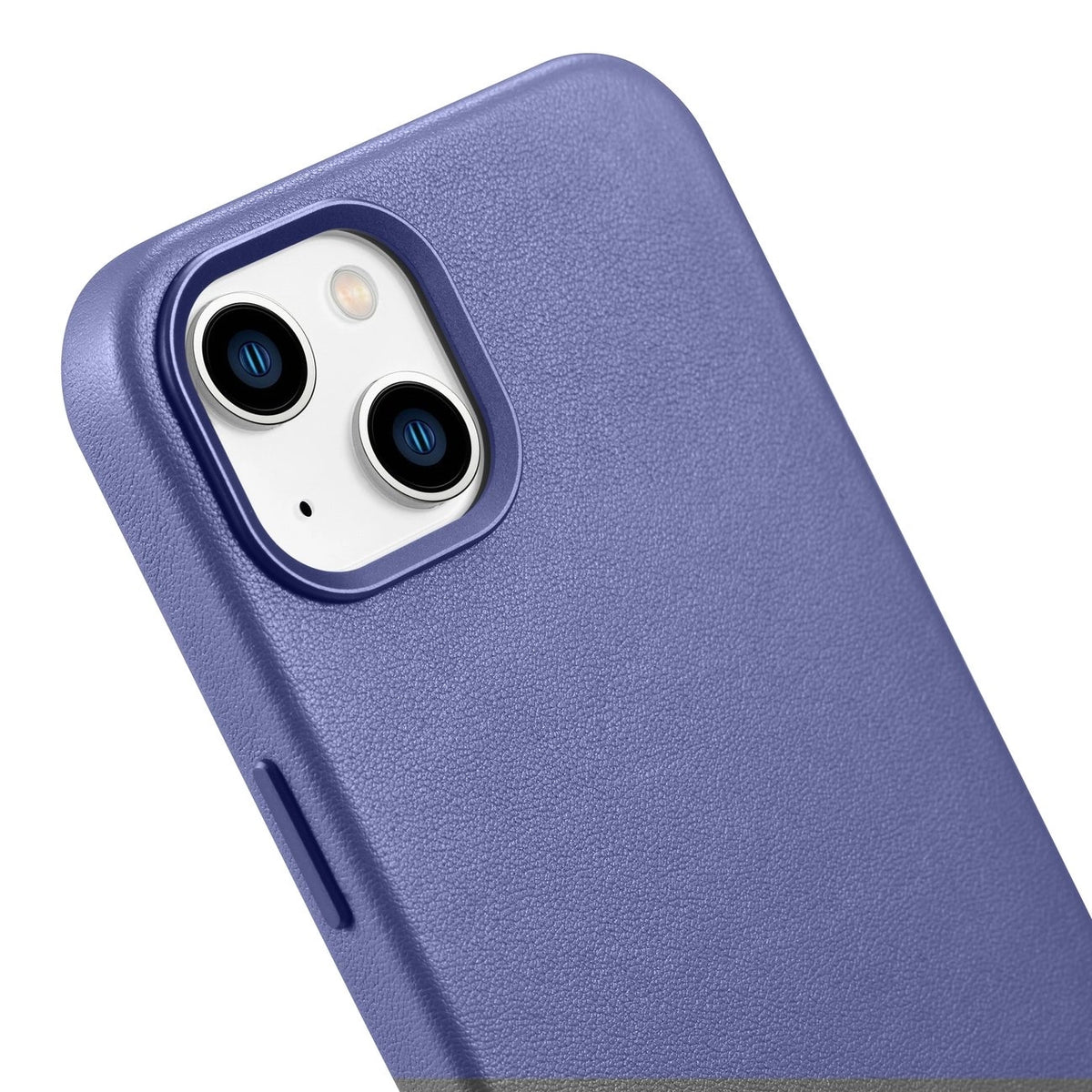 iCarer Case Leather pokrowiec etui z naturalnej skóry do iPhone 14 Plus – zdjęcie 9