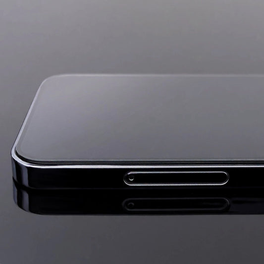 Wozinsky wytrzymałe na cały ekran z ramką Case Friendly Realme C35 czarny