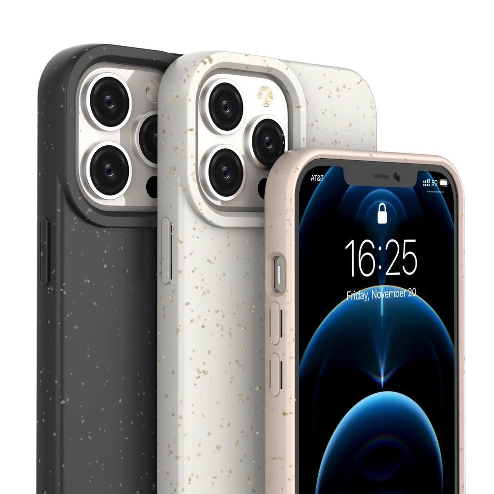 Eco Case etui iPhone 14 Plus silikonowy degradowalny pokrowiec żółte – zdjęcie 2