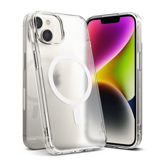 Ringke Fusion do iPhone 14 Plus półprzezroczysty (kompatybilne z MagSafe)
