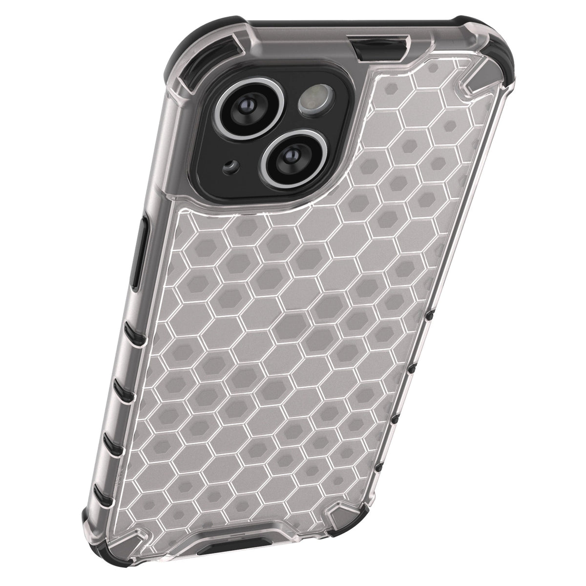 Honeycomb etui iPhone 14 pancerny hybrydowy pokrowiec czarne – zdjęcie 15