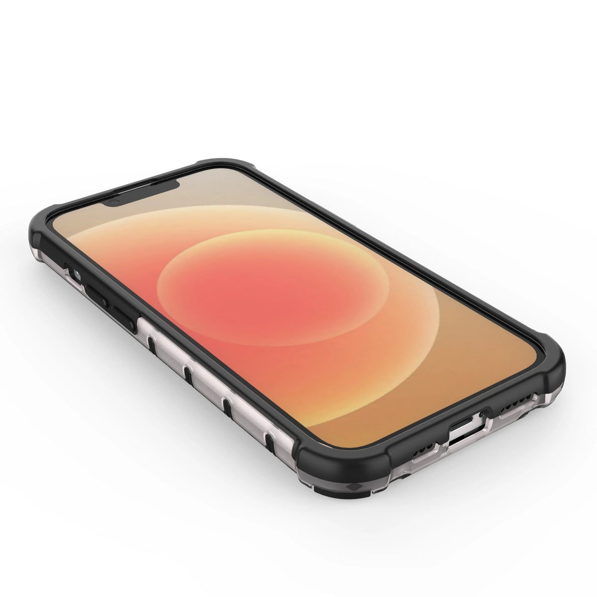 Honeycomb etui iPhone 14 pancerny hybrydowy pokrowiec niebieskie – zdjęcie 10