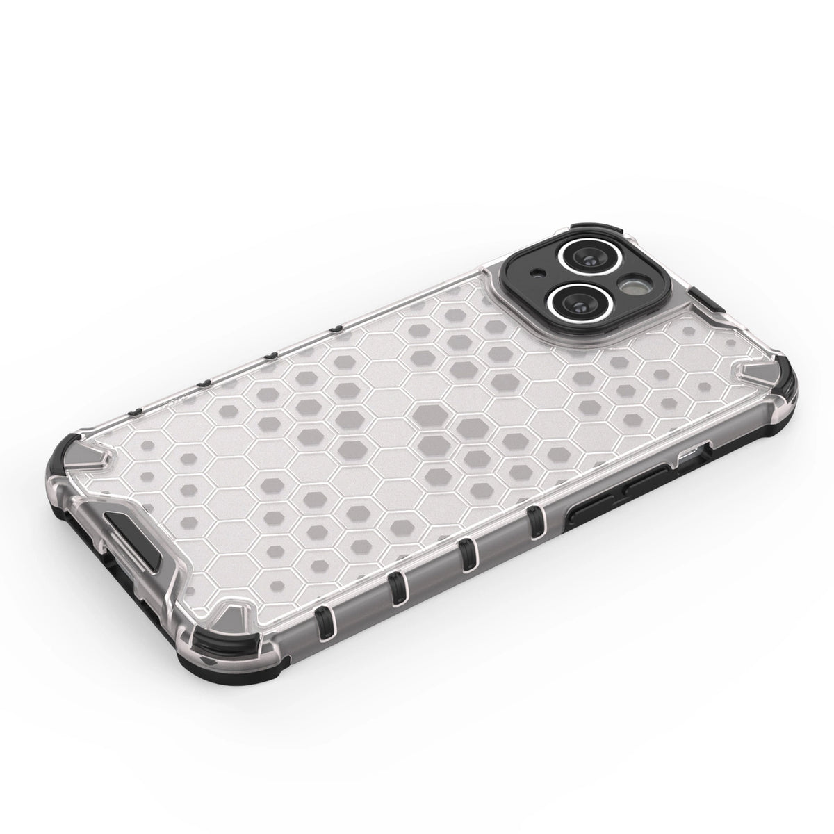 Honeycomb etui iPhone 14 pancerny hybrydowy pokrowiec niebieskie – zdjęcie 11