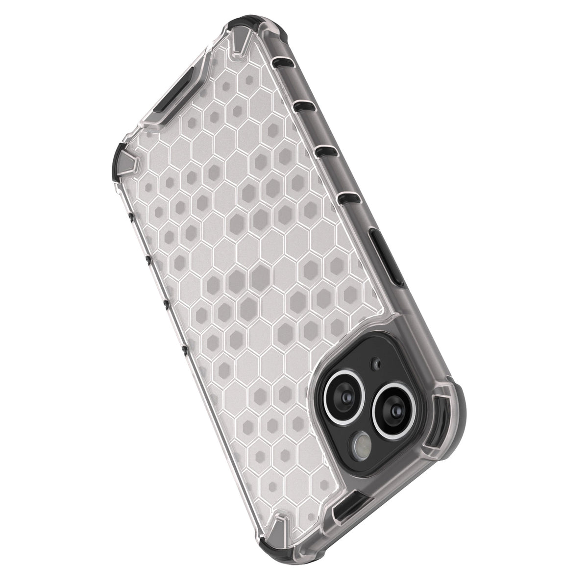 Honeycomb etui iPhone 14 pancerny hybrydowy pokrowiec niebieskie – zdjęcie 14
