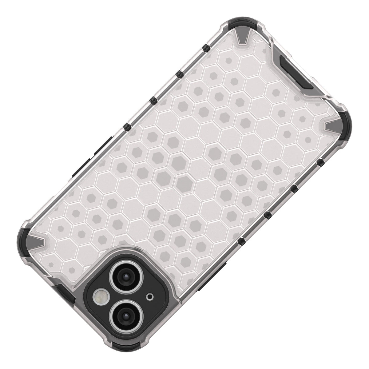 Honeycomb etui iPhone 14 pancerny hybrydowy pokrowiec niebieskie – zdjęcie 4