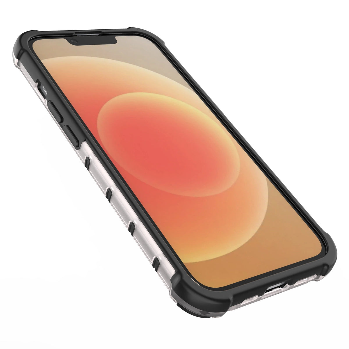 Honeycomb etui iPhone 14 Plus pancerny hybrydowy pokrowiec przezroczyste – zdjęcie 9