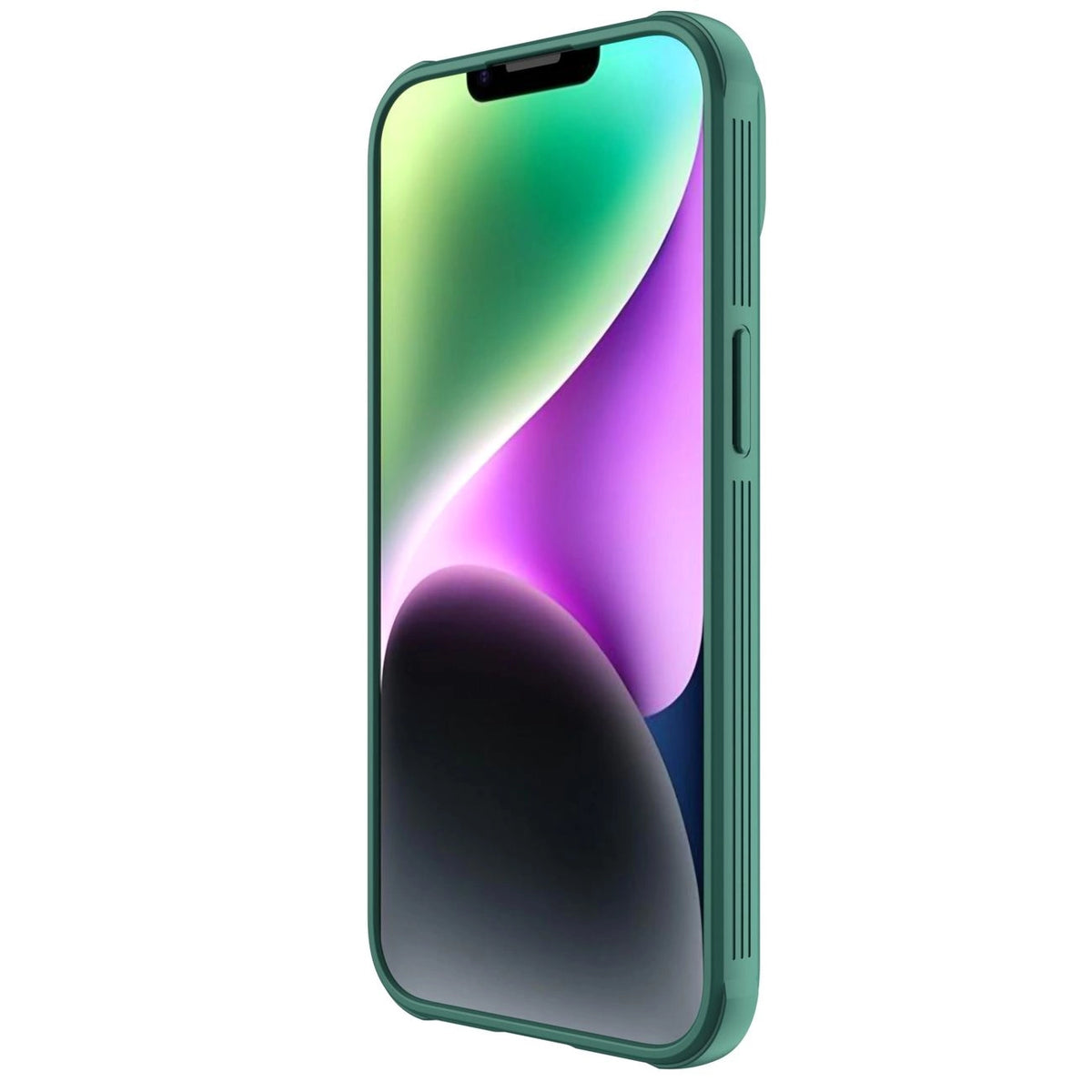 Nillkin CamShield Pro Case etui iPhone 14 Plus na aparat kamerę zielony – zdjęcie 4