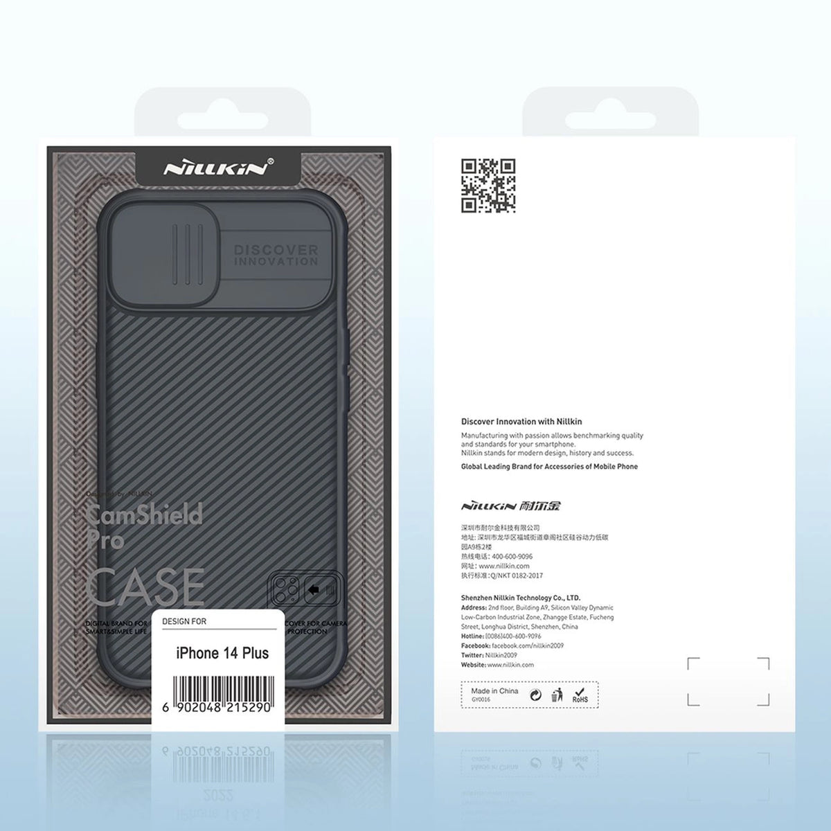 Nillkin CamShield Pro Case etui iPhone 14 Plus na aparat kamerę zielony – zdjęcie 5