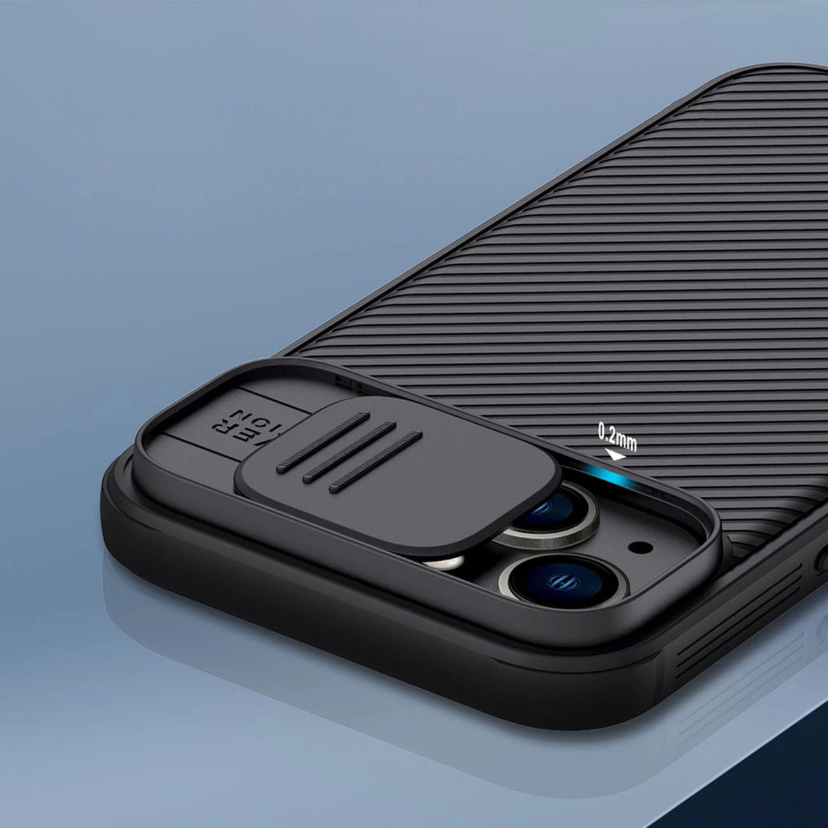 Nillkin CamShield Pro Case etui iPhone 14 Plus na aparat kamerę zielony – zdjęcie 8