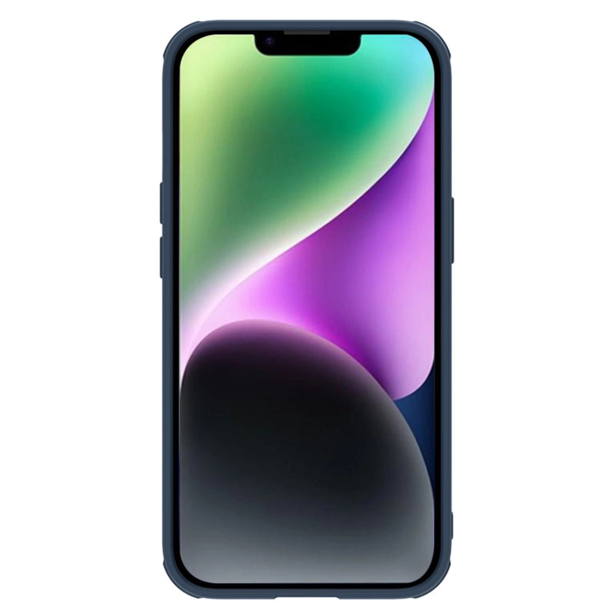 Nillkin Textured S Case etui iPhone 14 Plus pancerny na aparat niebieskie – zdjęcie 6