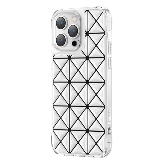 Kingxbar Miya Series etui iPhone 14 Pro pokrowiec na tył plecki białe