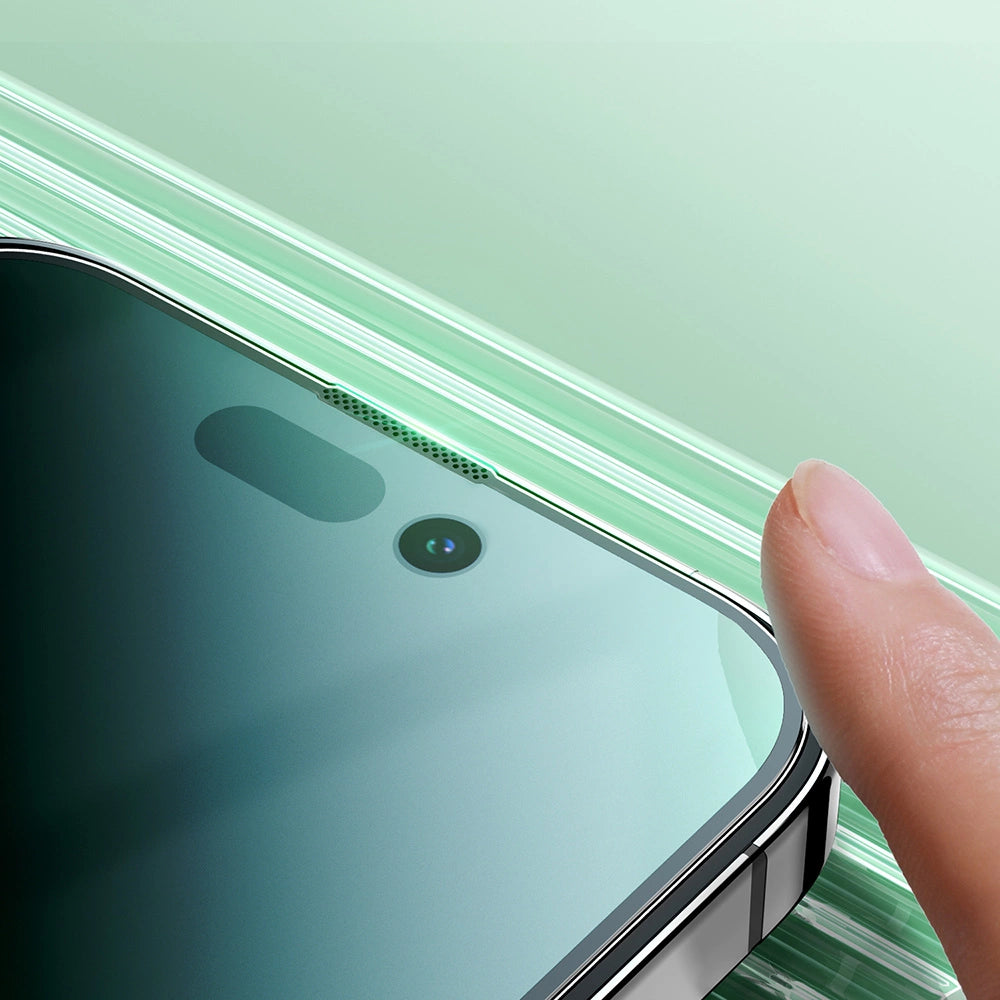 Joyroom Knight zielone szkło do iPhone 14 Plus z na cały ekran (JR-G03) – zdjęcie 4