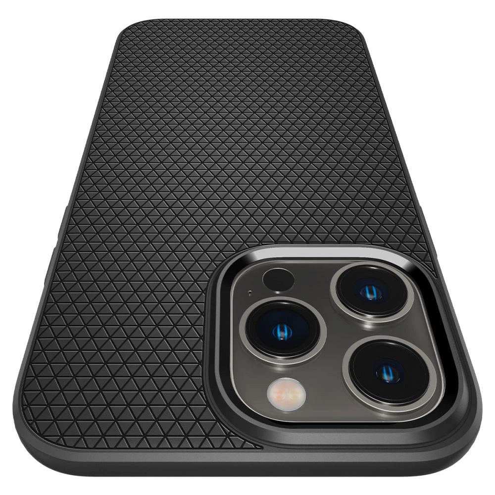 Etui Spigen Liquid Air na iPhone 14 Pro - czarny mat – zdjęcie 2