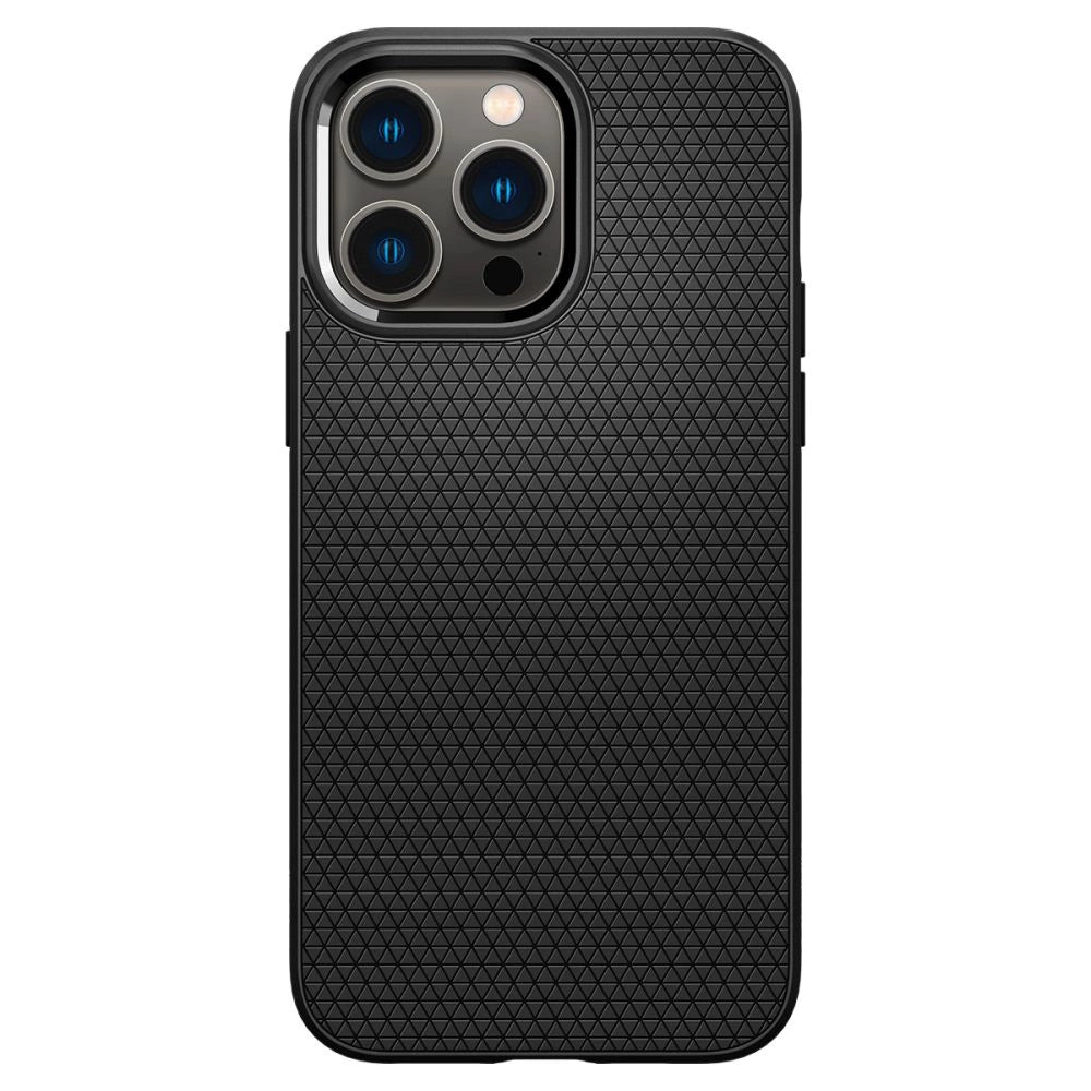Etui Spigen Liquid Air na iPhone 14 Pro - czarny mat – zdjęcie 3