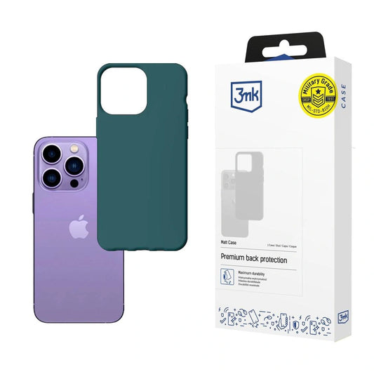 Etui 3mk Matt Case na iPhone 14 Pro - zielone